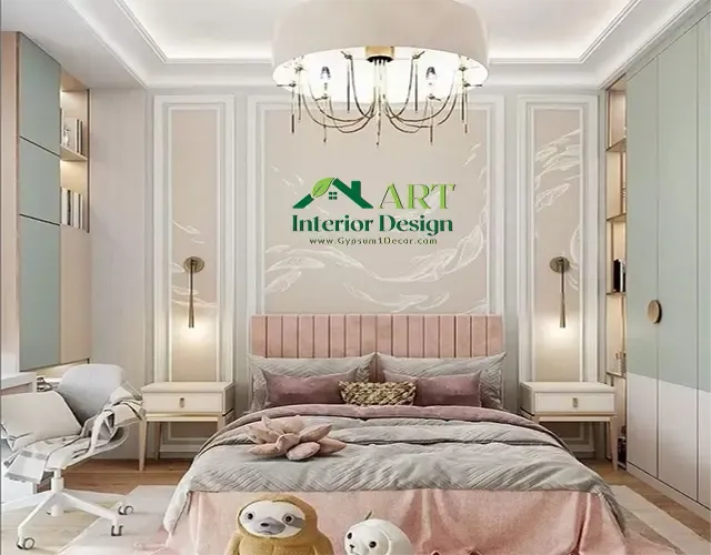 تصميمات اسقف معلقة بسيطة gypsum board ceilings for bedrooms